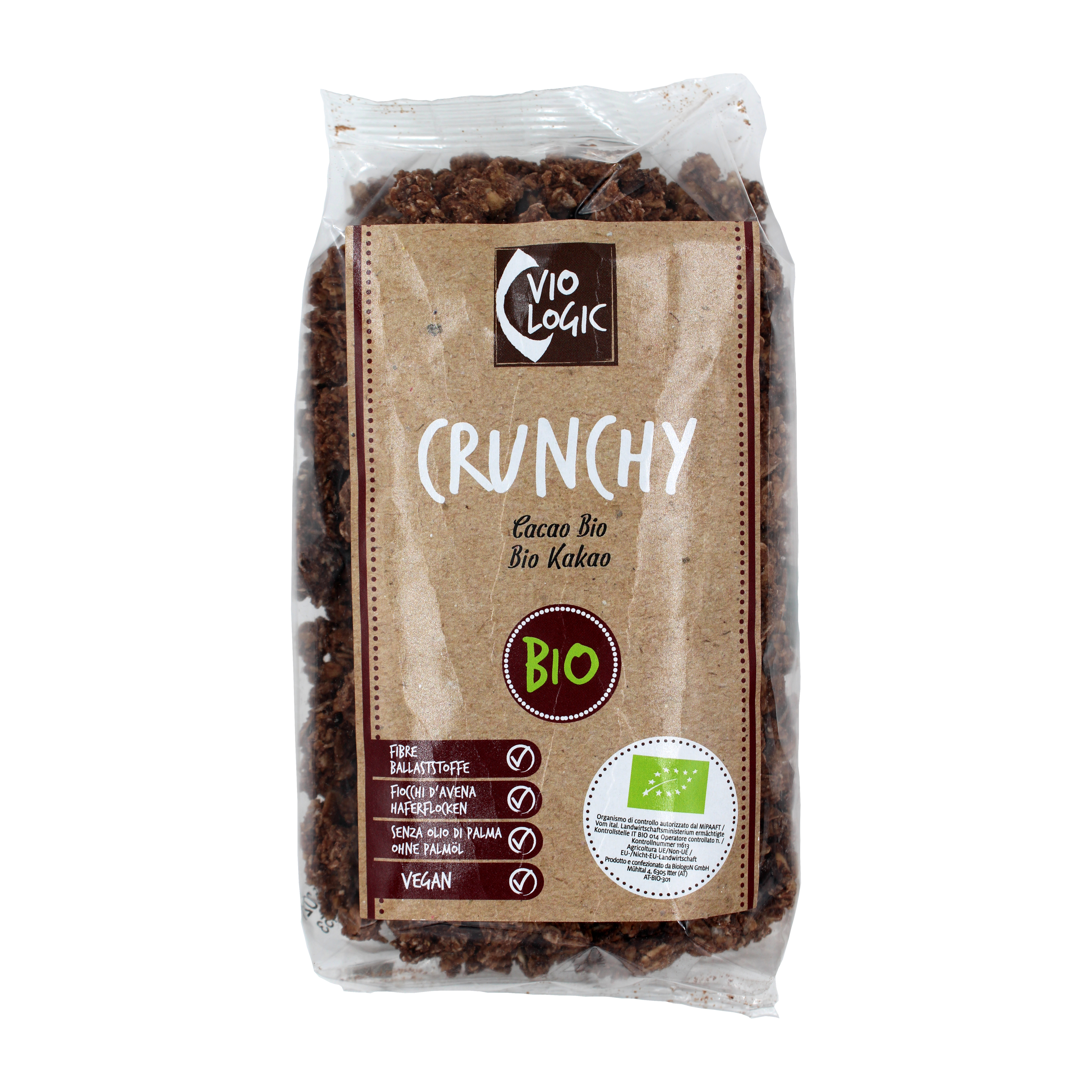 Crunchy caccao bio 375g