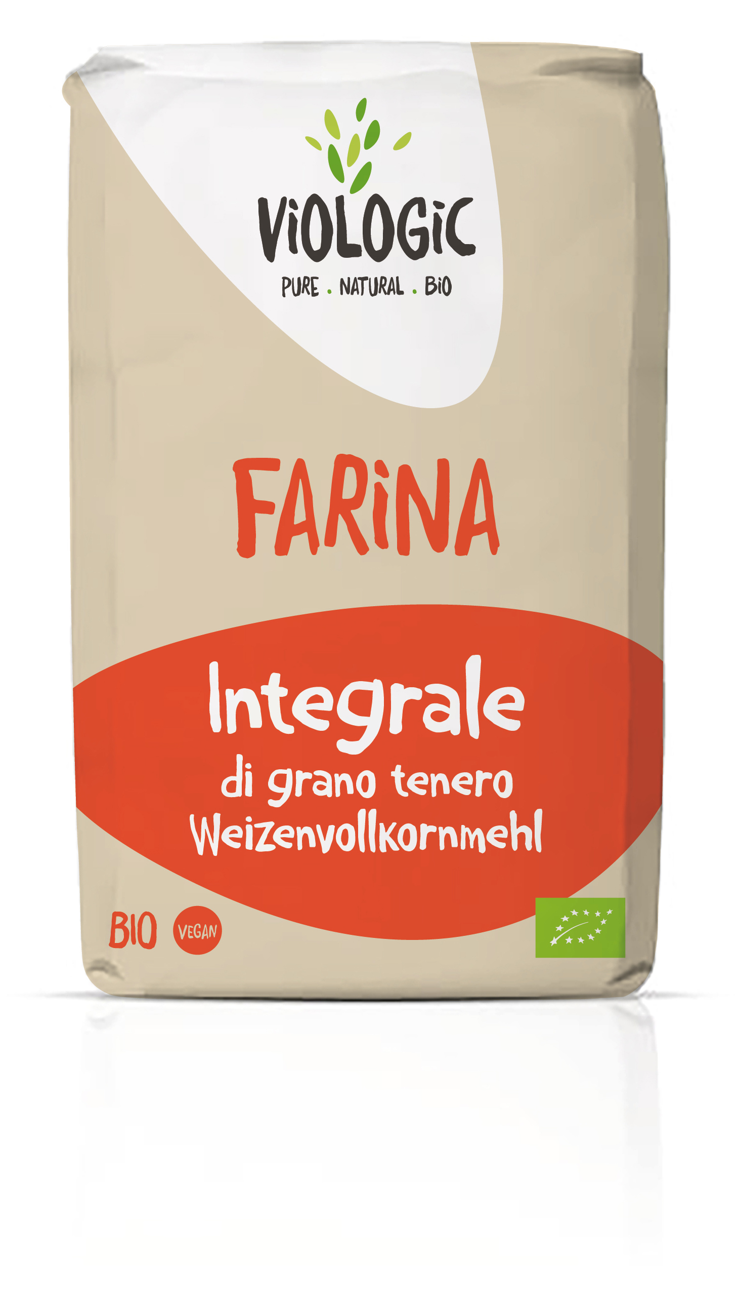 Farina integrale di grano tenero bio 1kg