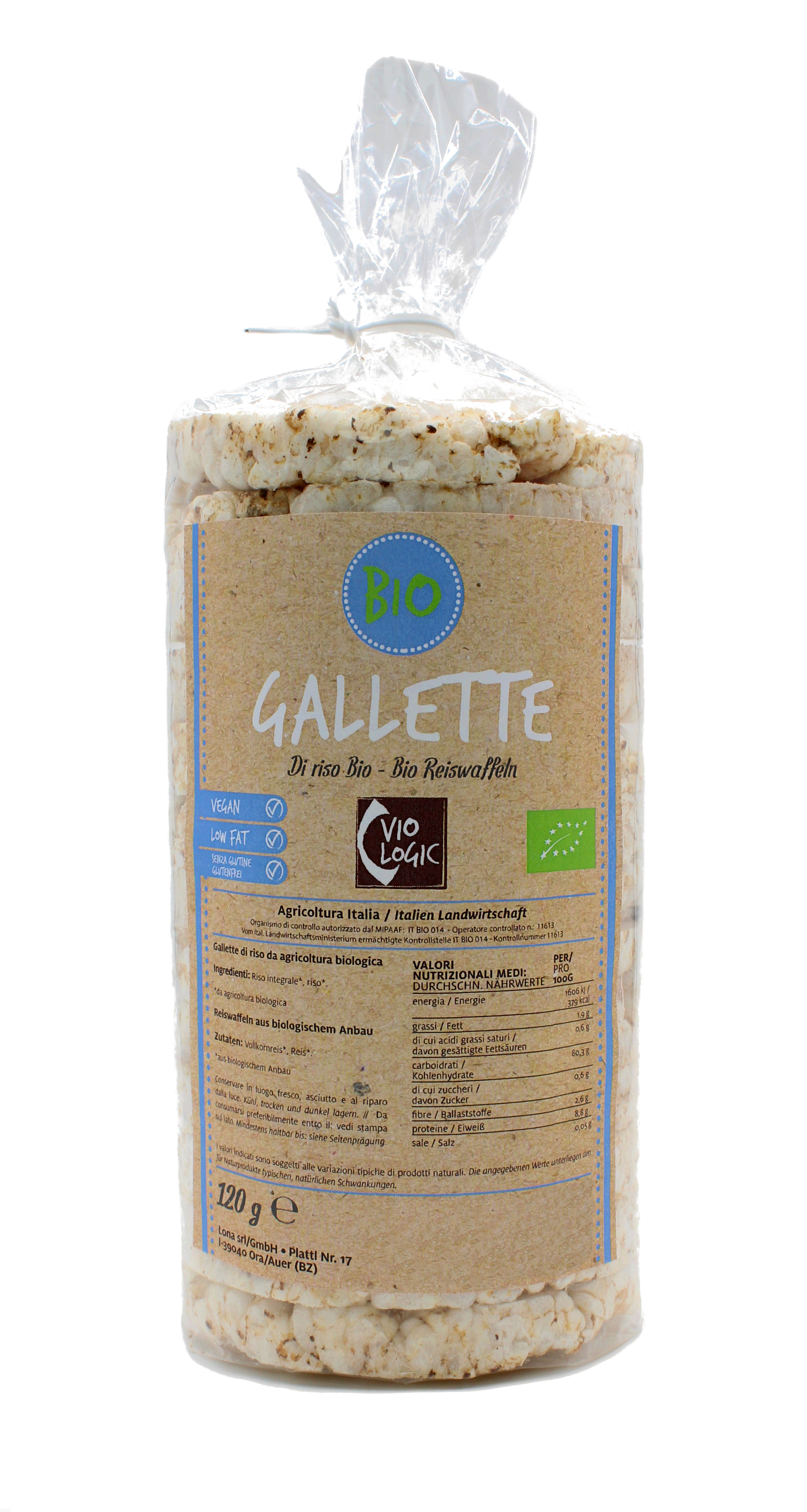 Bio Reiswaffeln 120g