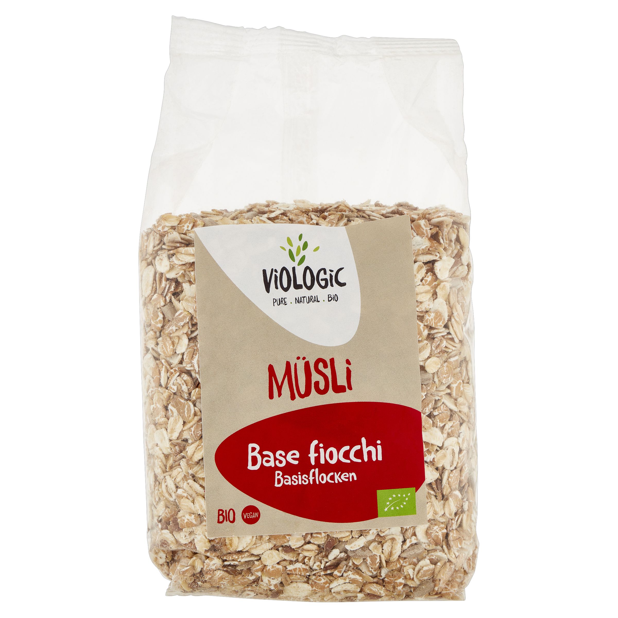 Bio Flocken Basis Müsli 500g