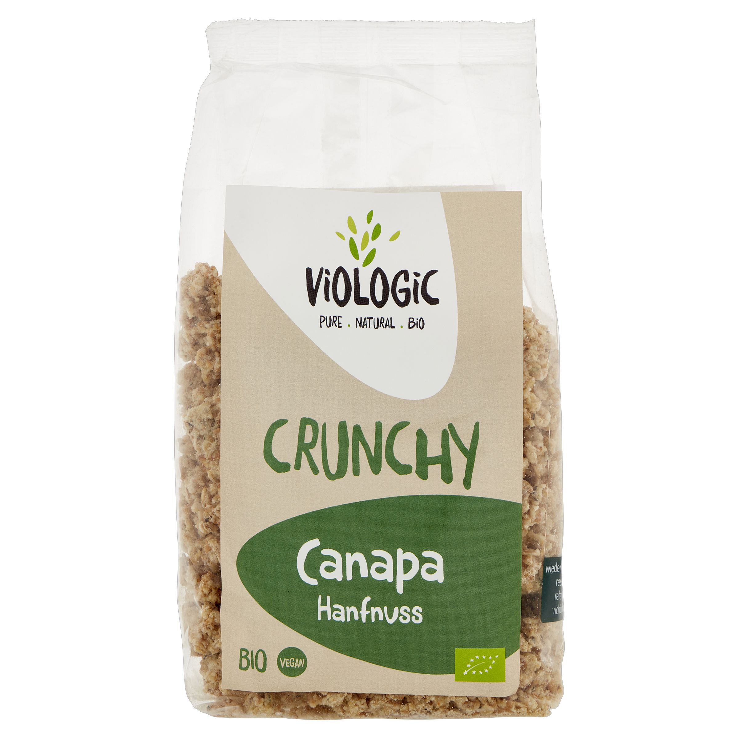 Crunchy Bio Hanfnuss 375g